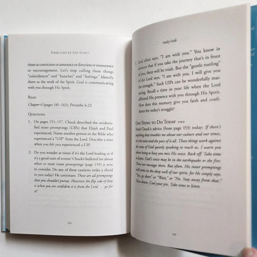 Embraced by the Spirit: The Untold Blessings of Intimacy with God by C Swindol